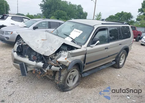 2000 Mitsubishi Montero Sport Ls/Xls z USA, uszkodzony, nr VIN JA4LS31H8YP805111